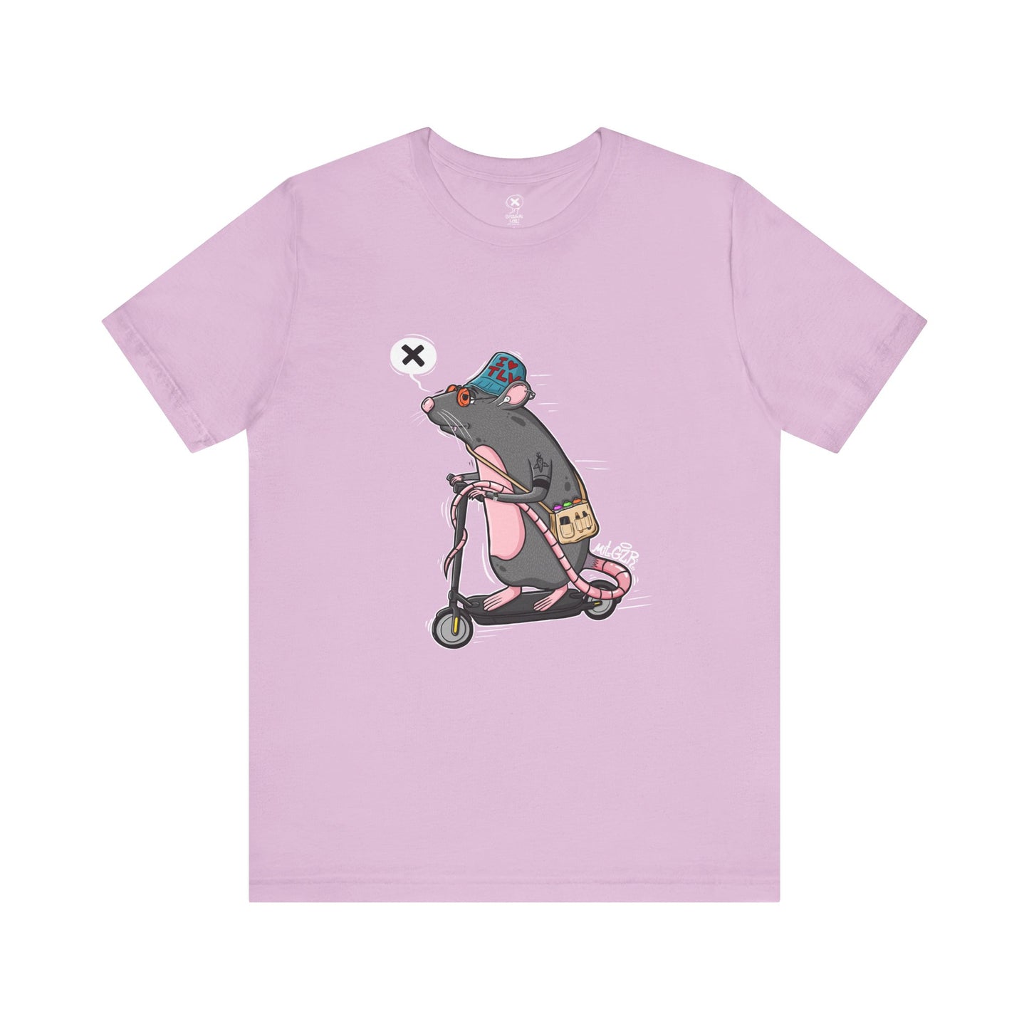 TLV Street Rat | Unisex Shirt | Streetwear | Cartoon Graphic Tee | Funny Gift