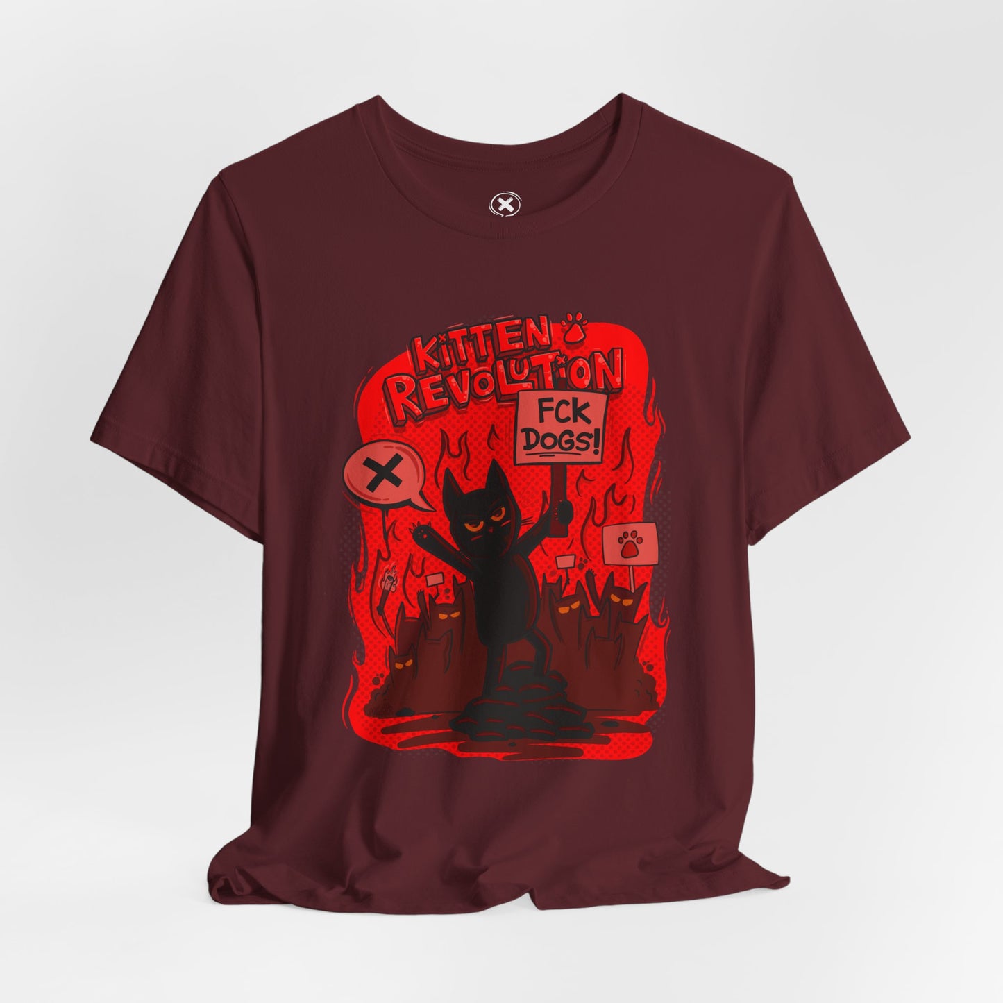 Kitten Revolution | Unisex Shirt | Streetwear | Cartoon Graphic Tee | Funny Gift