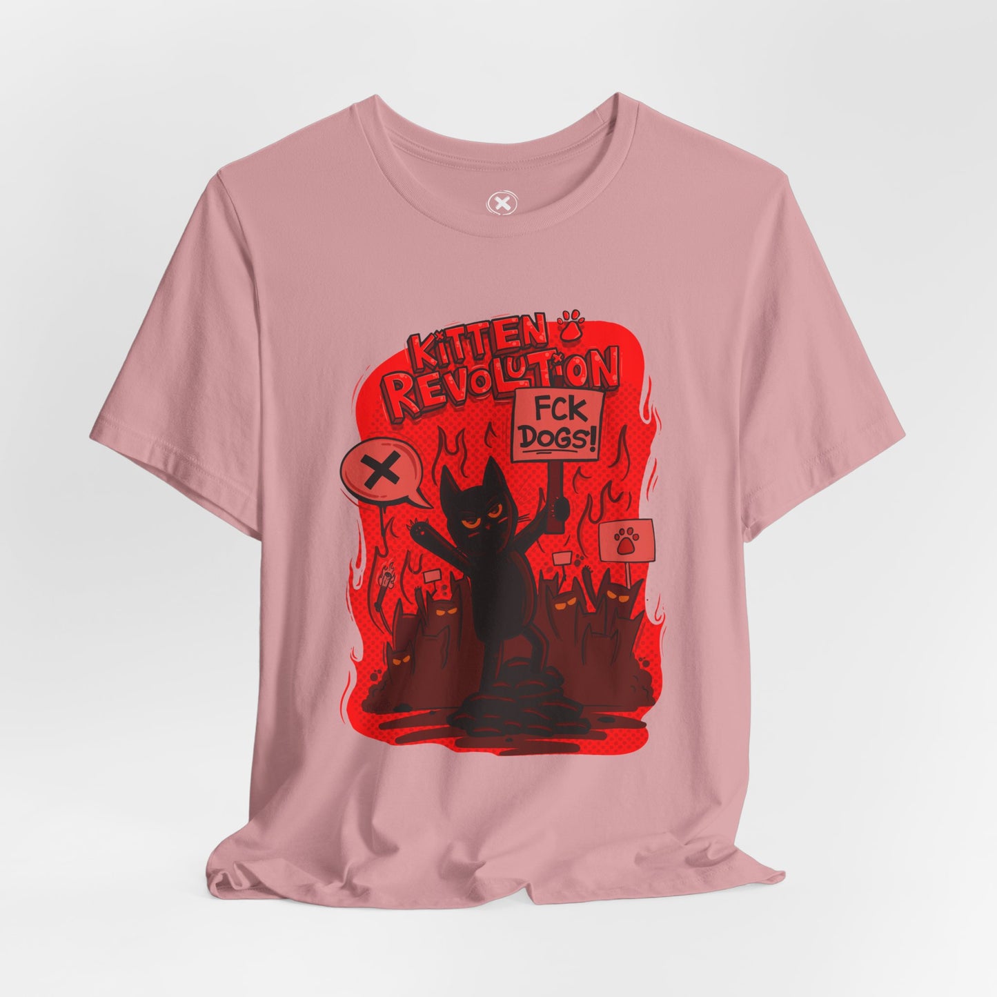 Kitten Revolution | Unisex Shirt | Streetwear | Cartoon Graphic Tee | Funny Gift