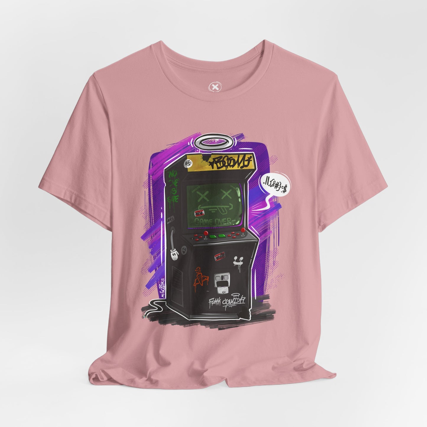 rcade Machine | Unisex Shirt | Streetwear | Cartoon Graphic Tee | Funny Gift