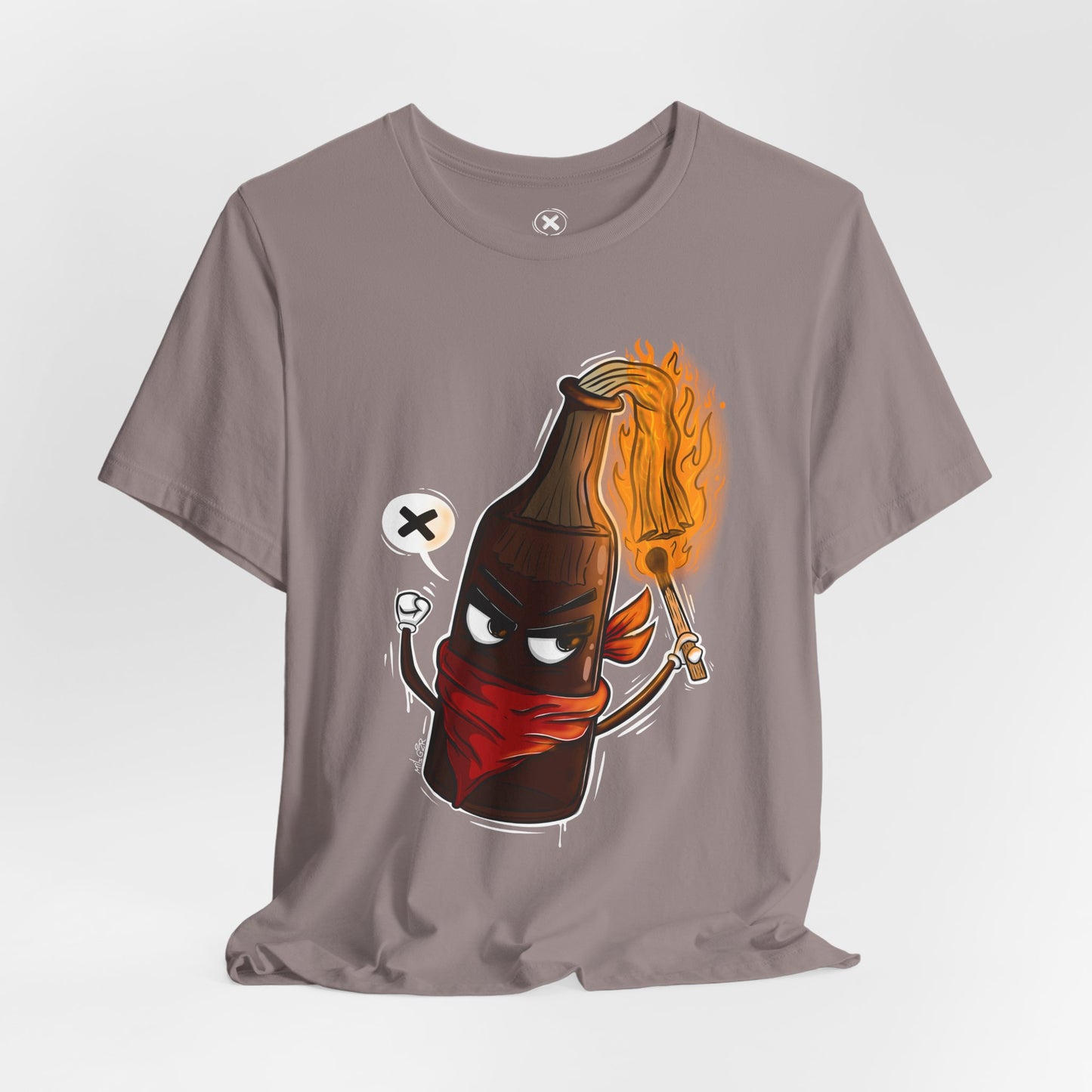 Molotov Spirit | Unisex Shirt | Streetwear | Cartoon Graphic Tee | Funny Gift