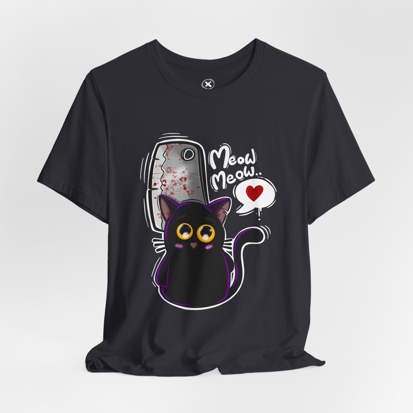 Killer Cute Cat | Unisex Shirt | Streetwear | Cartoon Graphic Tee | Funny Gift