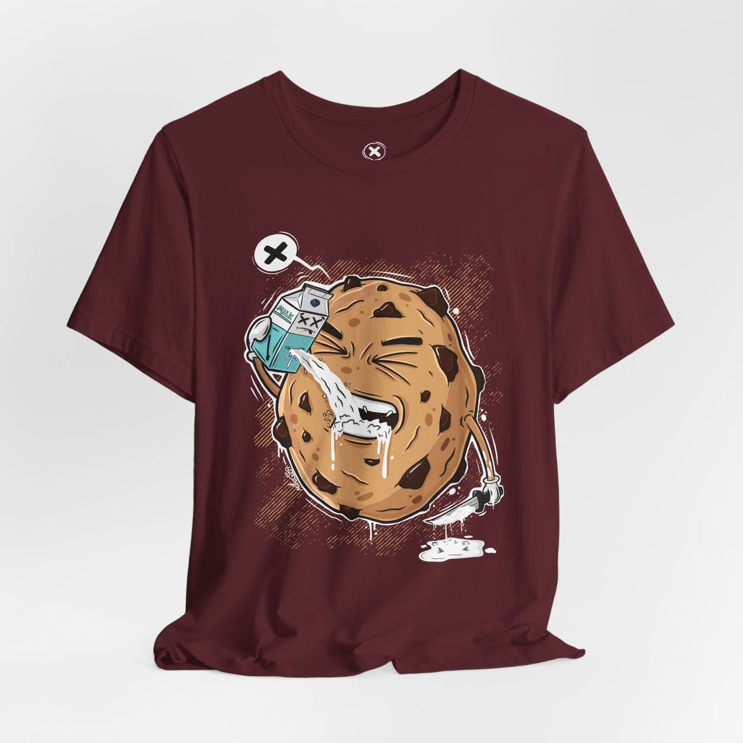 Milk & Cookie Chaos | Unisex Shirt | Streetwear | Cartoon Graphic Tee | Funny Gift