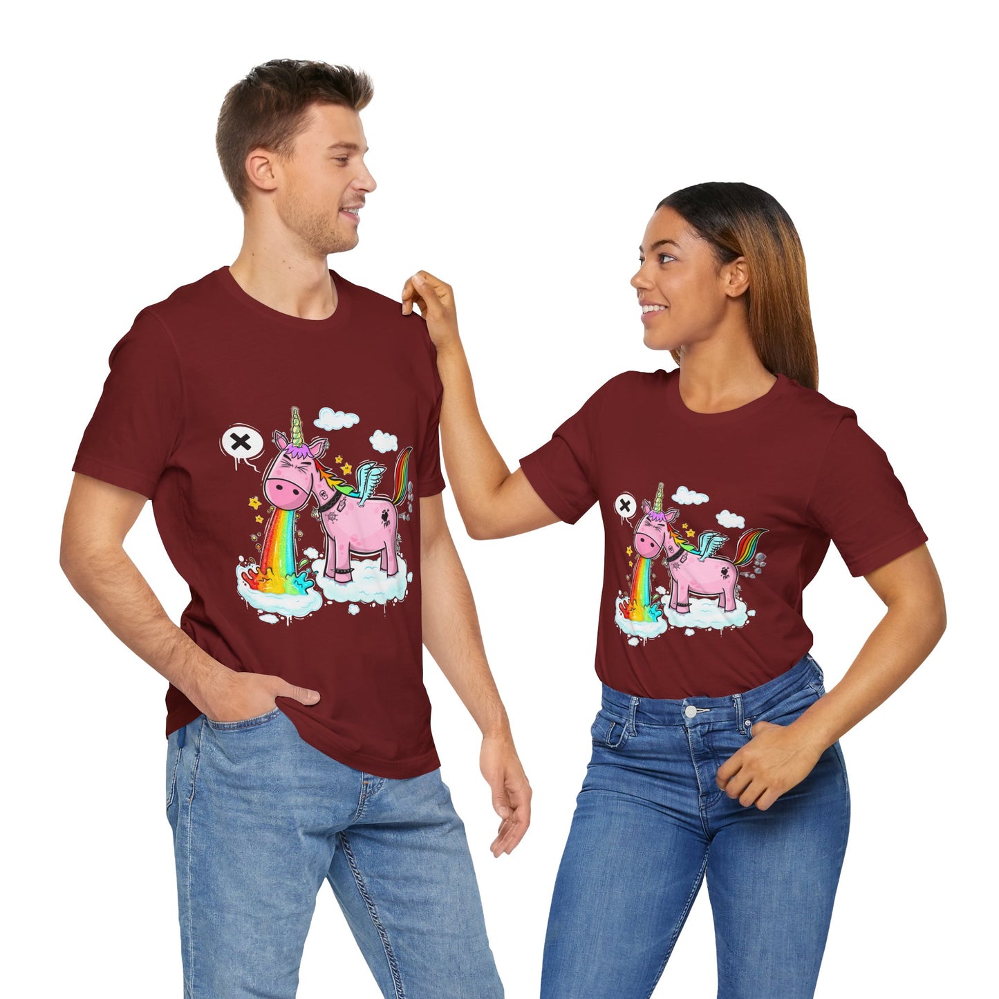 Magical Meltdown | Cartoon Unicorn Tee | Streetwear Style | Gift for Friends