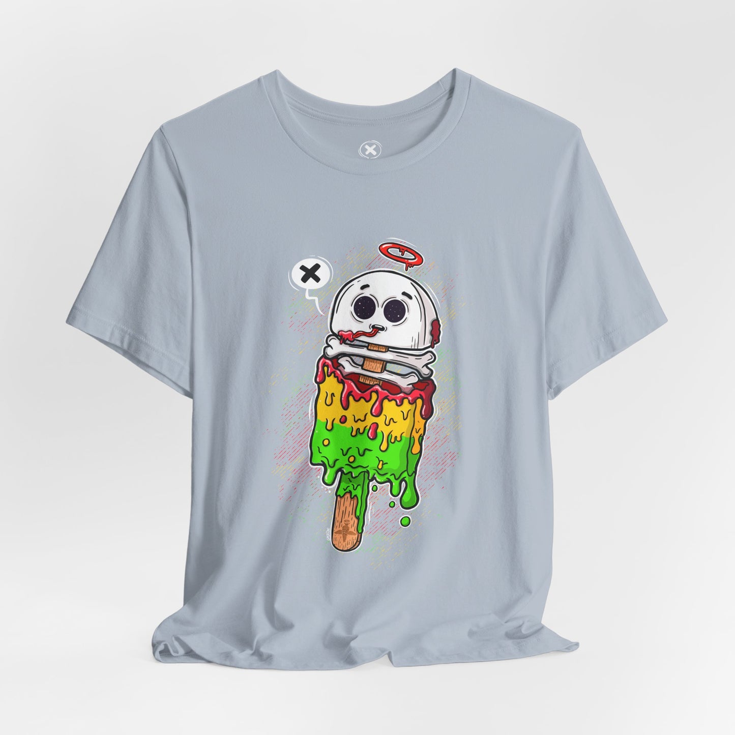Melting Skull Popsicle | Unisex Shirt | Streetwear | Cartoon Graphic Tee | Funny Gift
