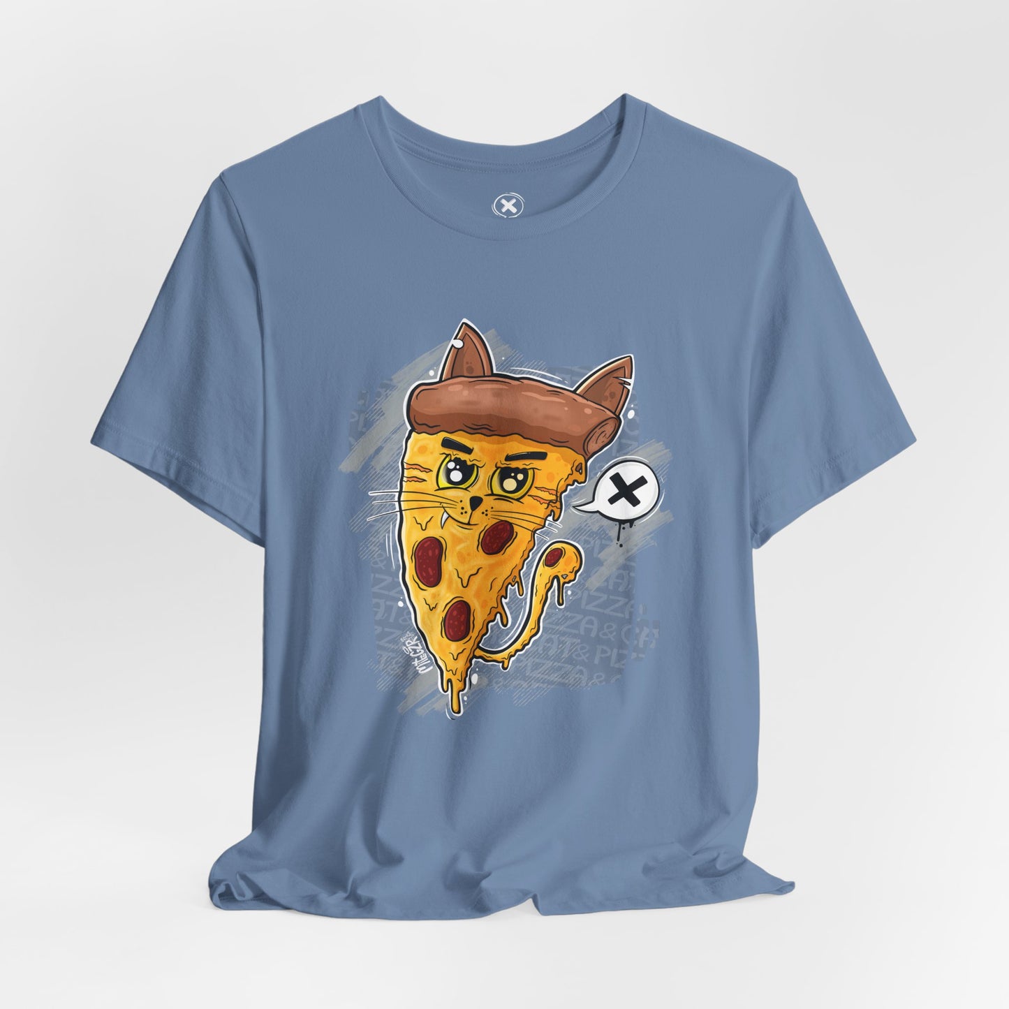 Pizza Cat | Funny Cat Shirt | Cartoon Pizza Tee | Streetwear Style | Gift for Friends