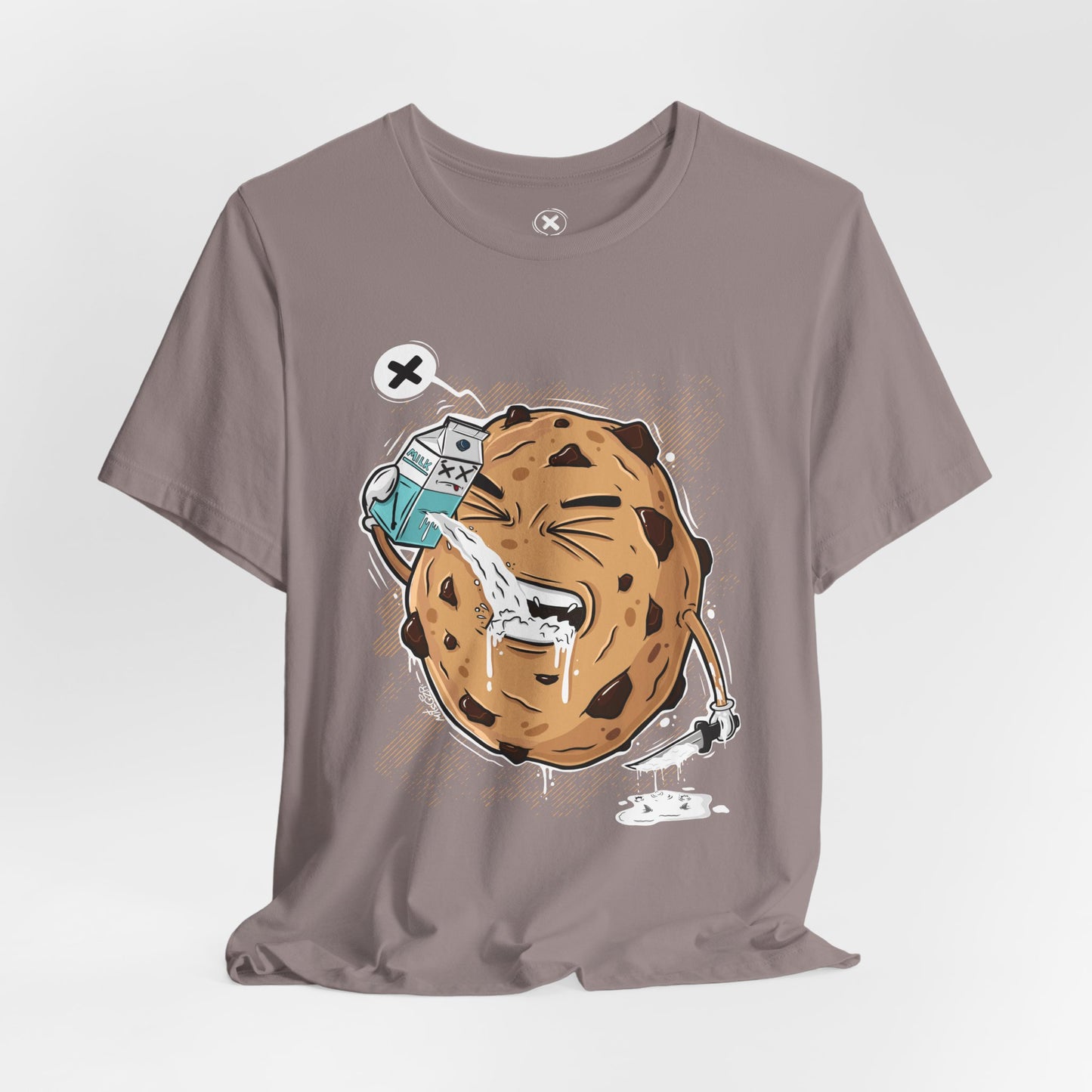 Milk & Cookie Chaos | Unisex Shirt | Streetwear | Cartoon Graphic Tee | Funny Gift