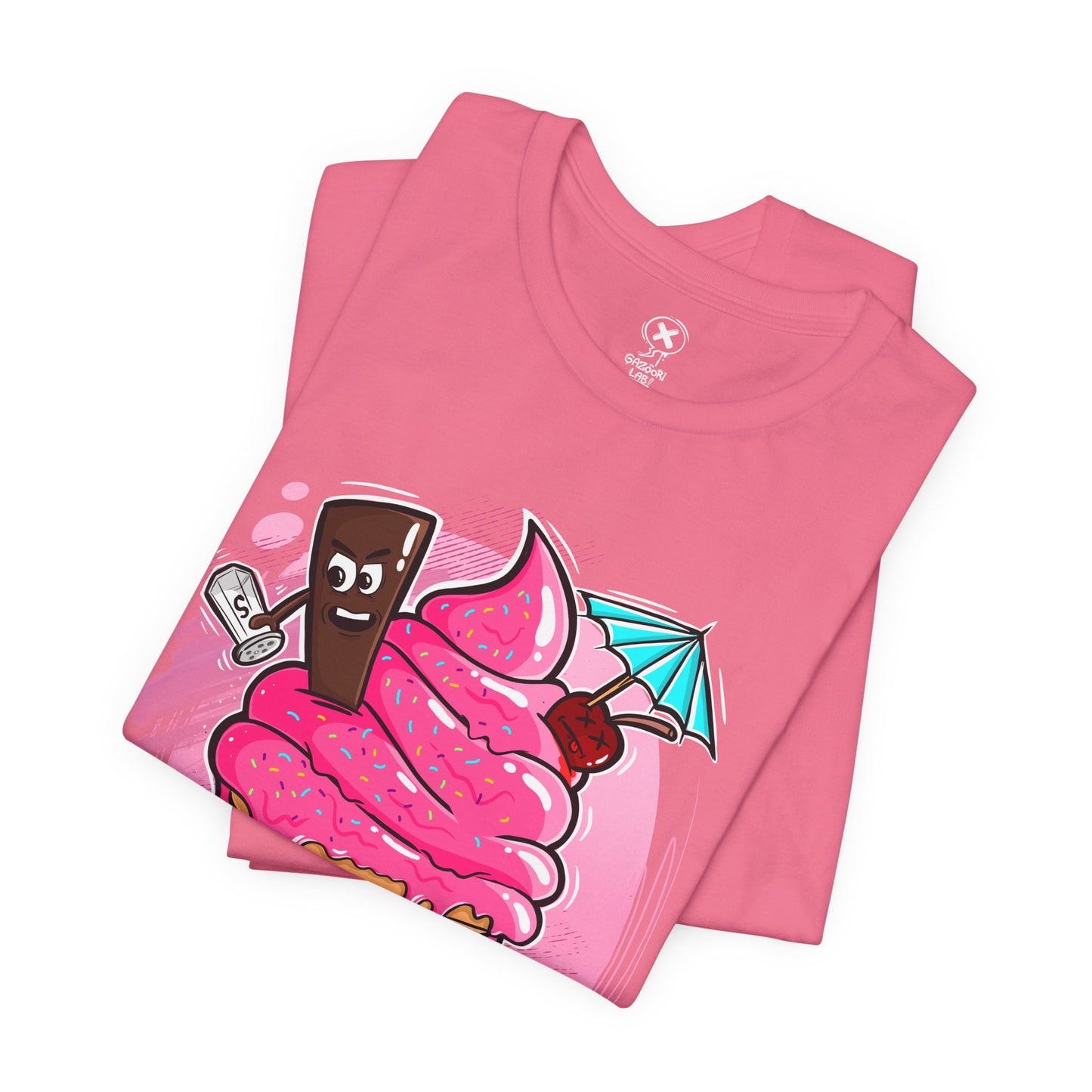 Ice Cream Chaos | Funny Dessert Shirt | Cartoon Food Tee | Gift for Friends
