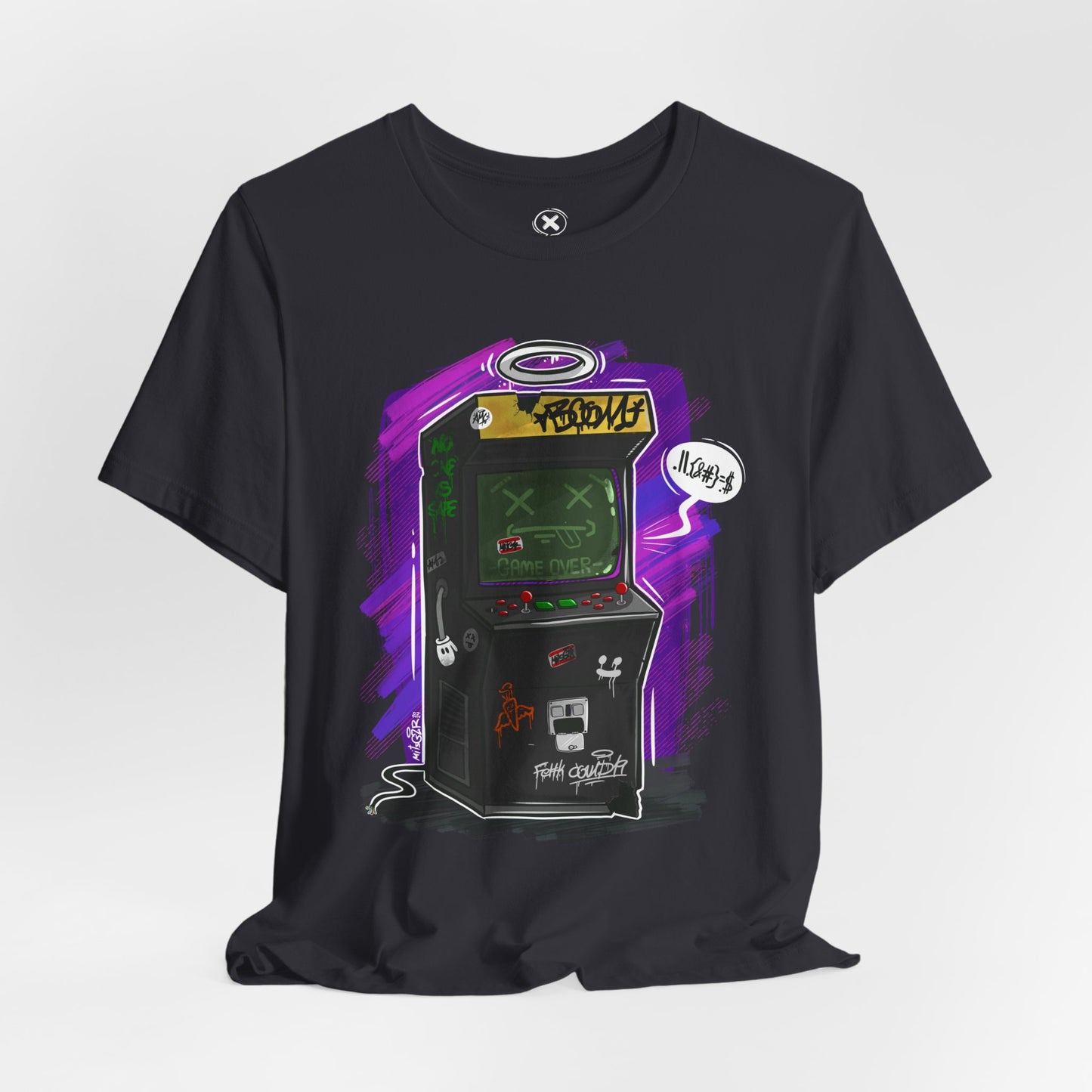 rcade Machine | Unisex Shirt | Streetwear | Cartoon Graphic Tee | Funny Gift