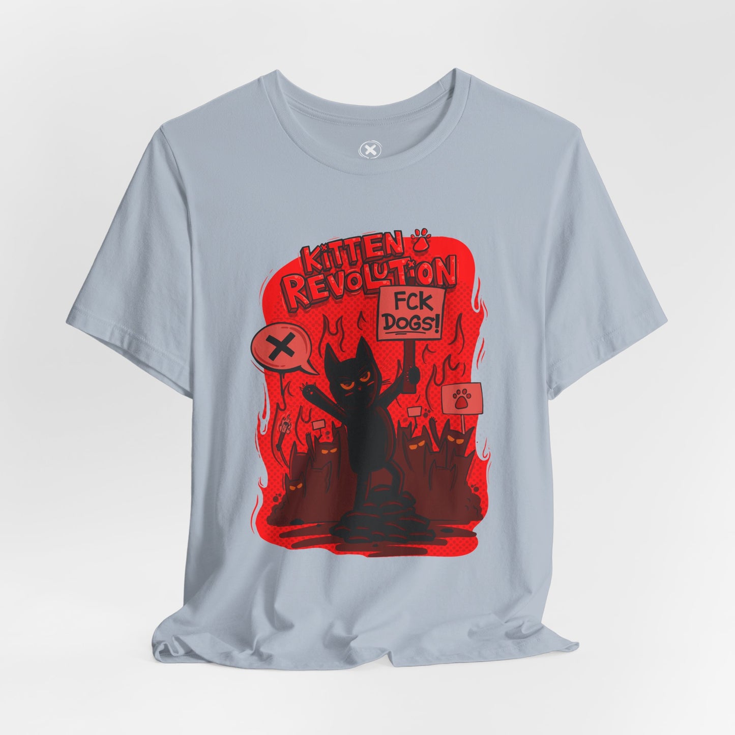 Kitten Revolution | Unisex Shirt | Streetwear | Cartoon Graphic Tee | Funny Gift