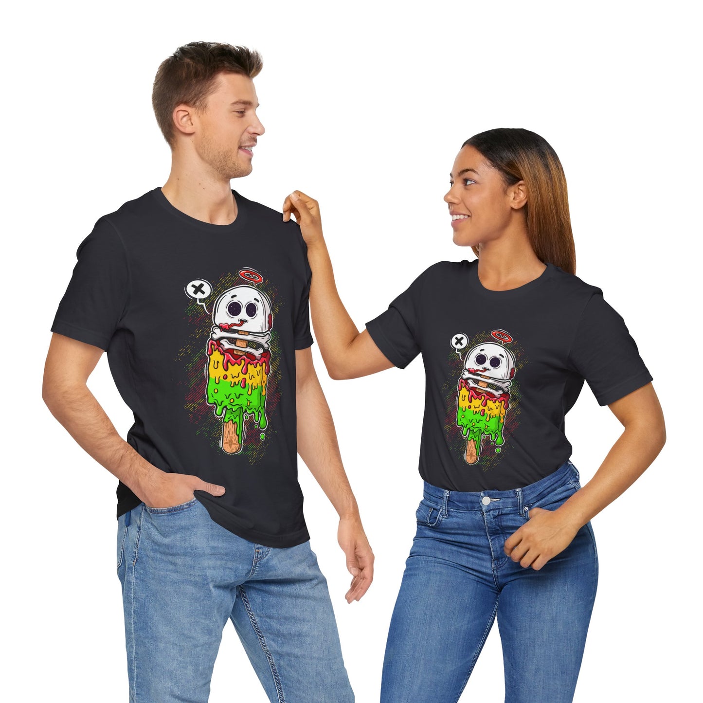 Melting Pop unisex shirt | Funny Ice Cream Shirt | Skull Popsicle Tee | Gift for Friends