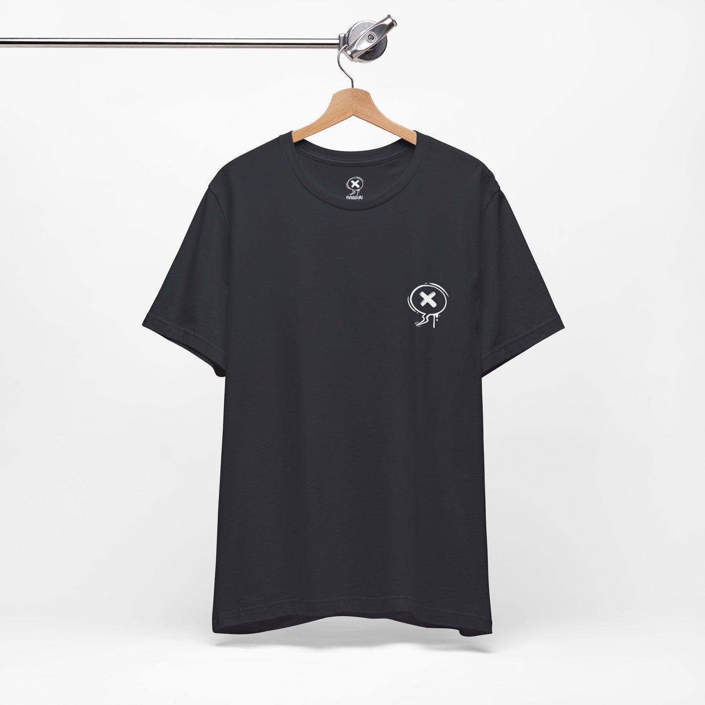 Skate or Drip | back print shirt | funny cartoon tee | unisex streetwear | weird graphic T-shirt
