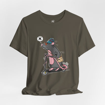 TLV Street Rat | Unisex Shirt | Streetwear | Cartoon Graphic Tee | Funny Gift