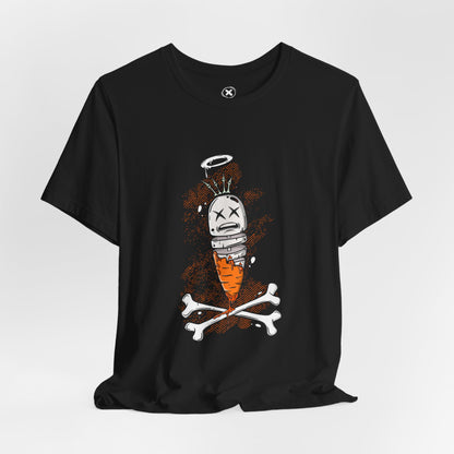 Skeleton Carrot | Unisex Shirt | Streetwear | Cartoon Graphic Tee | Funny Gift