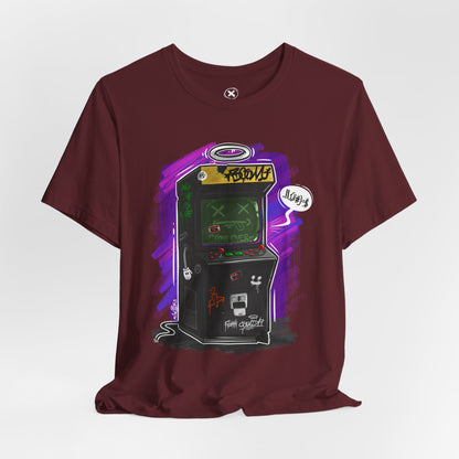 rcade Machine | Unisex Shirt | Streetwear | Cartoon Graphic Tee | Funny Gift