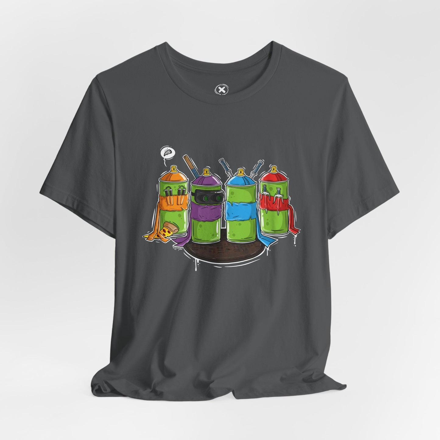 Short Sleeve Tee - Teenage Mutant Ninja Turtles Street Art Style