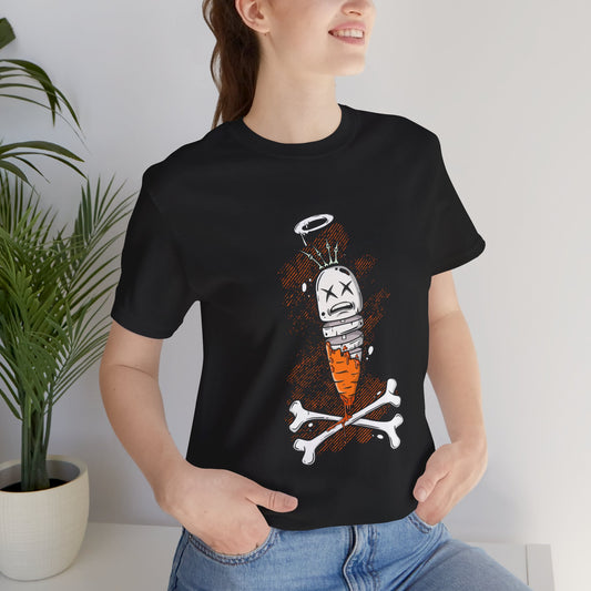 Skeleton Carrot | Unisex Shirt | Streetwear | Cartoon Graphic Tee | Funny Gift