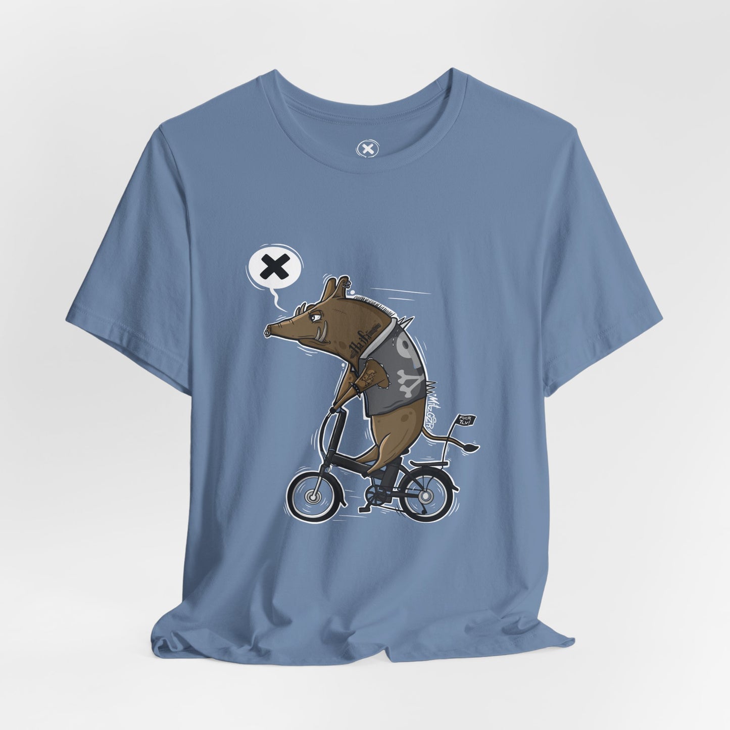 Punk Haifa Wild Boar | Unisex Shirt | Streetwear | Cartoon Graphic Tee | Funny Gift