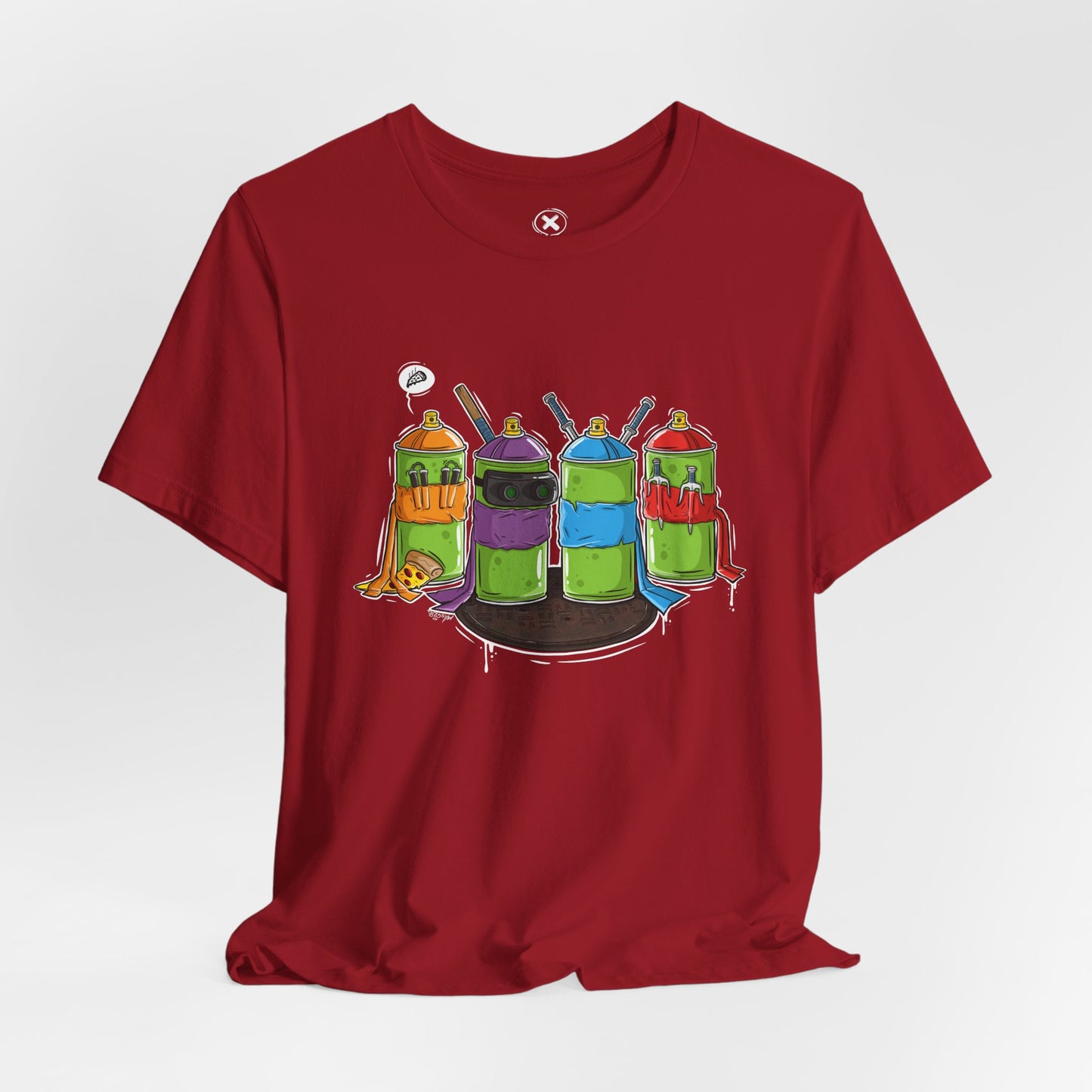 Short Sleeve Tee - Teenage Mutant Ninja Turtles Street Art Style
