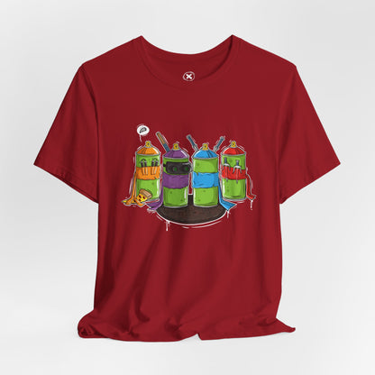 Short Sleeve Tee - Teenage Mutant Ninja Turtles Street Art Style