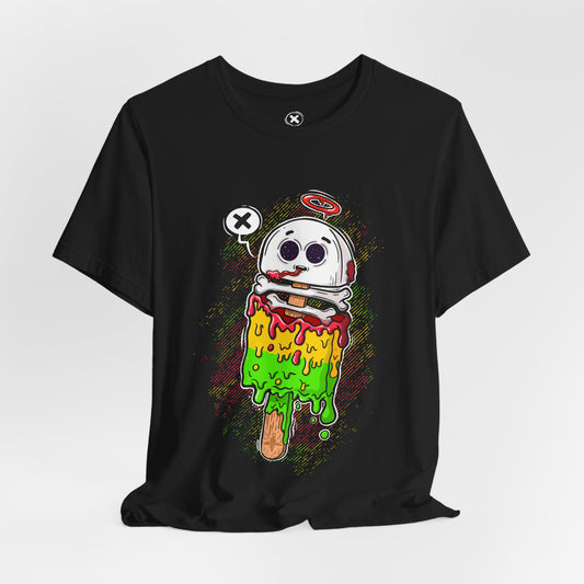 Melting Pop unisex shirt | Funny Ice Cream Shirt | Skull Popsicle Tee | Gift for Friends