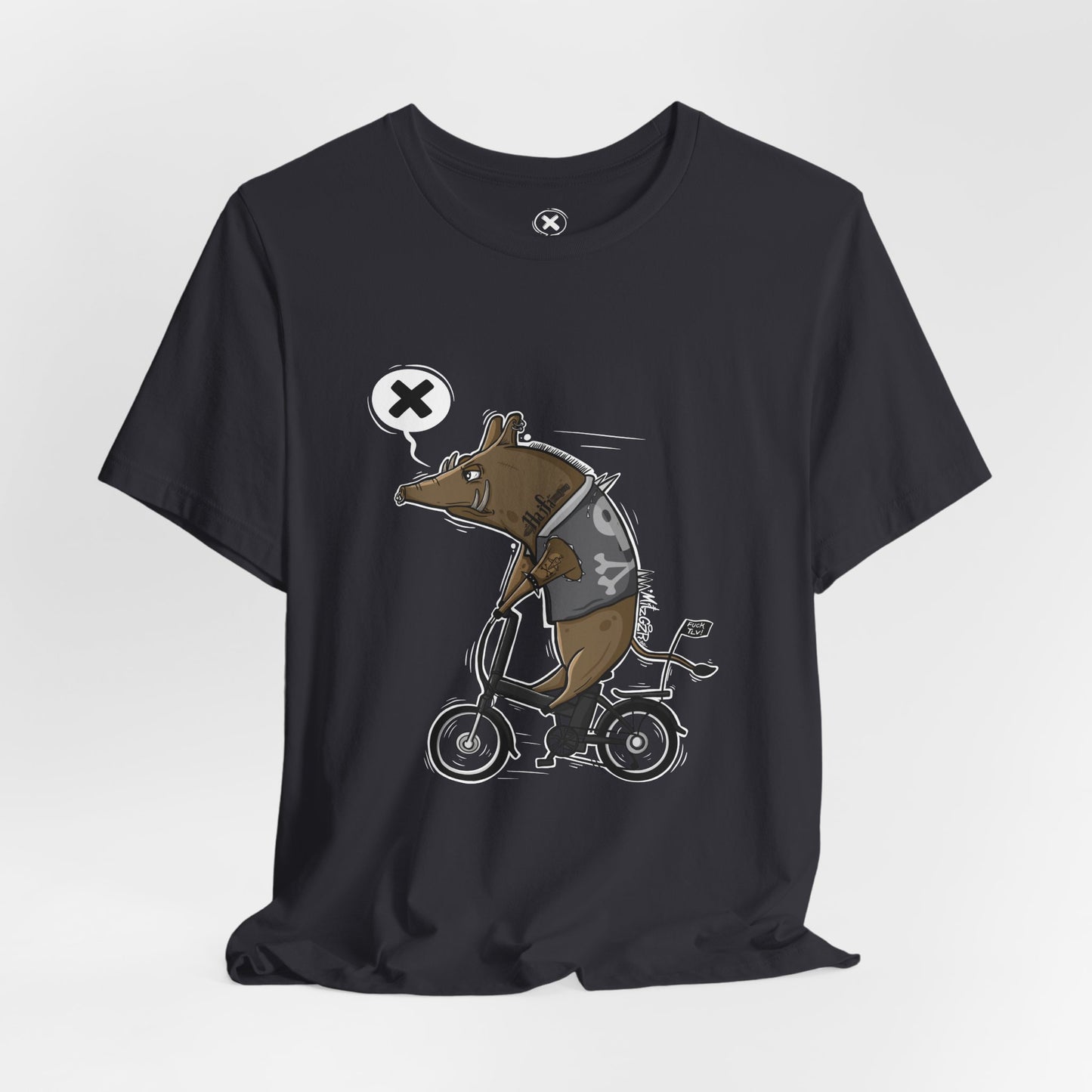 Punk Haifa Wild Boar | Unisex Shirt | Streetwear | Cartoon Graphic Tee | Funny Gift
