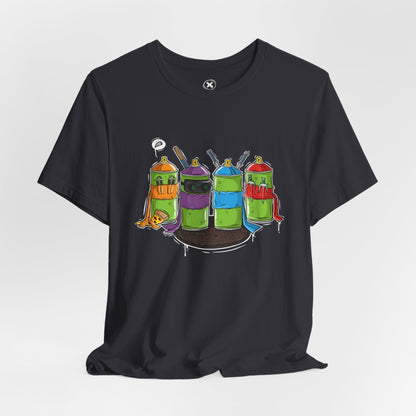 Short Sleeve Tee - Teenage Mutant Ninja Turtles Street Art Style
