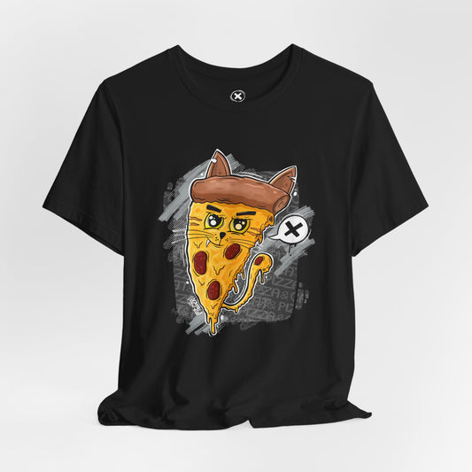 Pizza Cat | Funny Cat Shirt | Cartoon Pizza Tee | Streetwear Style | Gift for Friends
