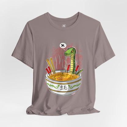 Ramen Snake | Unisex Shirt | Streetwear | Cartoon Graphic Tee | Funny Gift