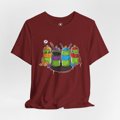 Short Sleeve Tee - Teenage Mutant Ninja Turtles Street Art Style