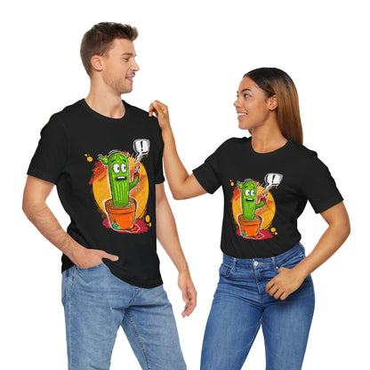Bloody Cactus | Unisex Shirt | Streetwear | Cartoon Graphic Tee | Funny Gift