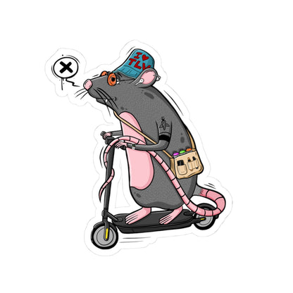 TLV Rat Sticker | Funny Vinyl Sticker | Cartoon Laptop Decal | Street Art Style Accessory