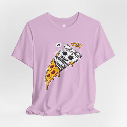 Skeleton Pizza | Unisex Shirt | Streetwear | Cartoon Graphic Tee | Funny Gift
