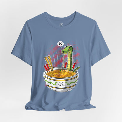 Ramen Snake | Unisex Shirt | Streetwear | Cartoon Graphic Tee | Funny Gift