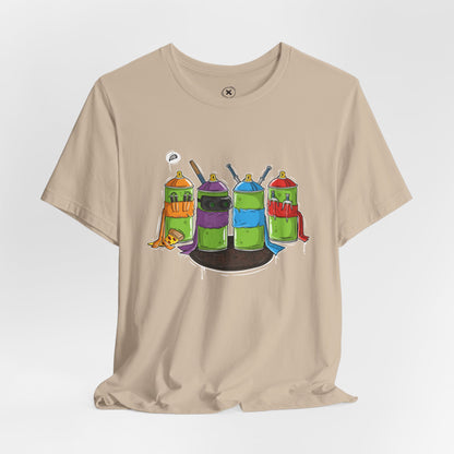 Short Sleeve Tee - Teenage Mutant Ninja Turtles Street Art Style