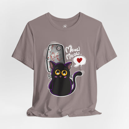 Killer Cute Cat | Unisex Shirt | Streetwear | Cartoon Graphic Tee | Funny Gift