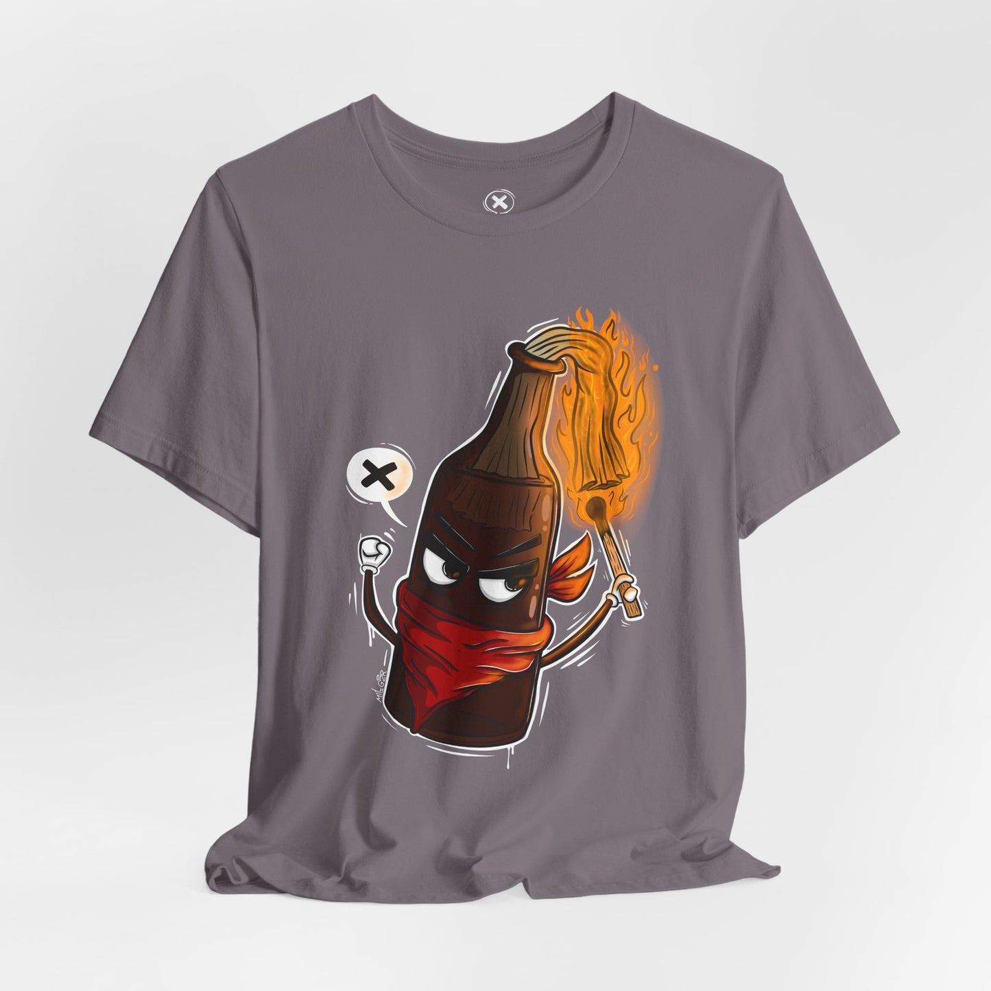 Molotov Spirit | Unisex Shirt | Streetwear | Cartoon Graphic Tee | Funny Gift