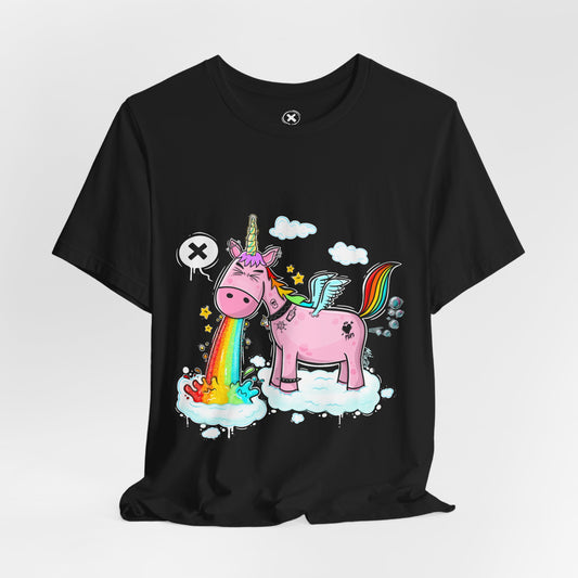 Magical Meltdown | Cartoon Unicorn Tee | Streetwear Style | Gift for Friends