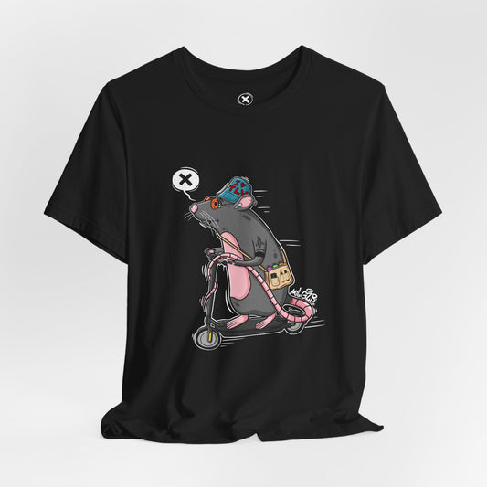 TLV Street Rat | Unisex Shirt | Streetwear | Cartoon Graphic Tee | Funny Gift