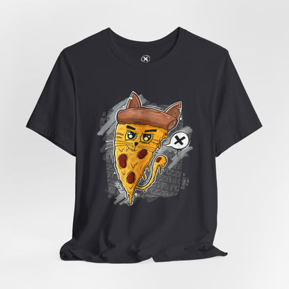 Pizza Cat | Funny Cat Shirt | Cartoon Pizza Tee | Streetwear Style | Gift for Friends