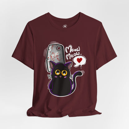Killer Cute Cat | Unisex Shirt | Streetwear | Cartoon Graphic Tee | Funny Gift