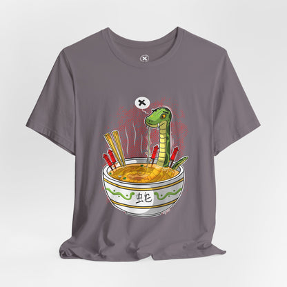 Ramen Snake | Unisex Shirt | Streetwear | Cartoon Graphic Tee | Funny Gift