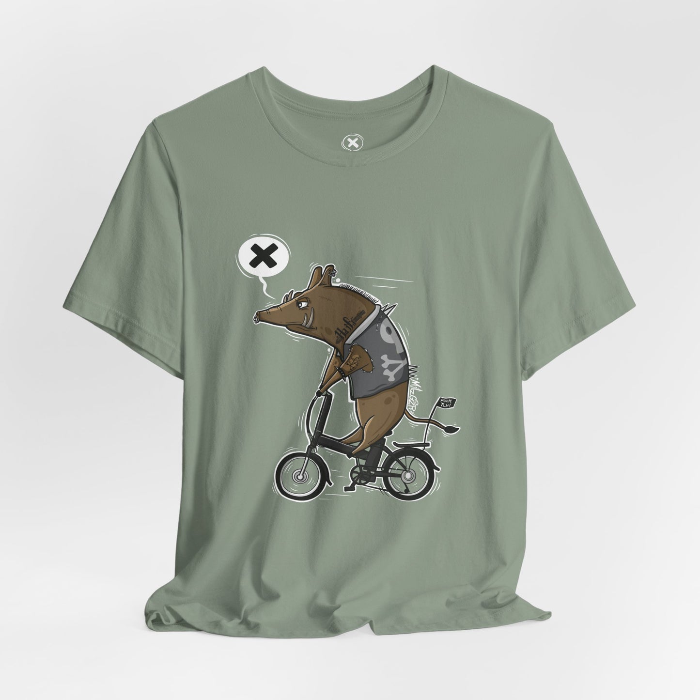 Punk Haifa Wild Boar | Unisex Shirt | Streetwear | Cartoon Graphic Tee | Funny Gift