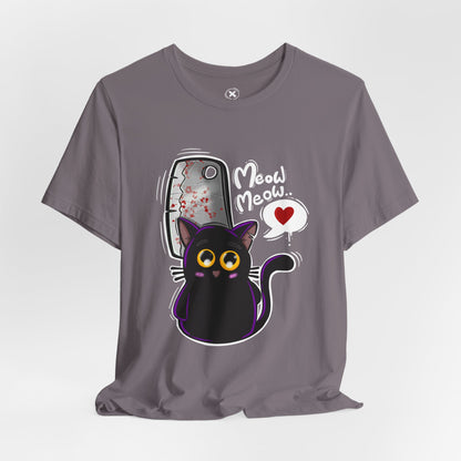 Killer Cute Cat | Unisex Shirt | Streetwear | Cartoon Graphic Tee | Funny Gift