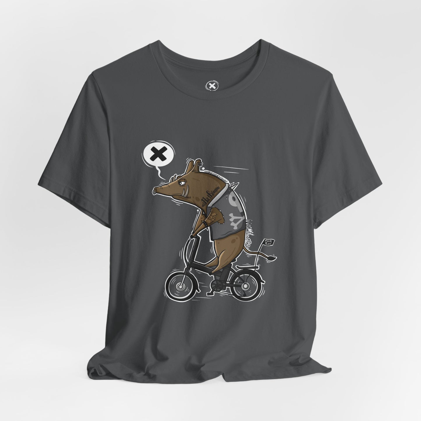 Punk Haifa Wild Boar | Unisex Shirt | Streetwear | Cartoon Graphic Tee | Funny Gift
