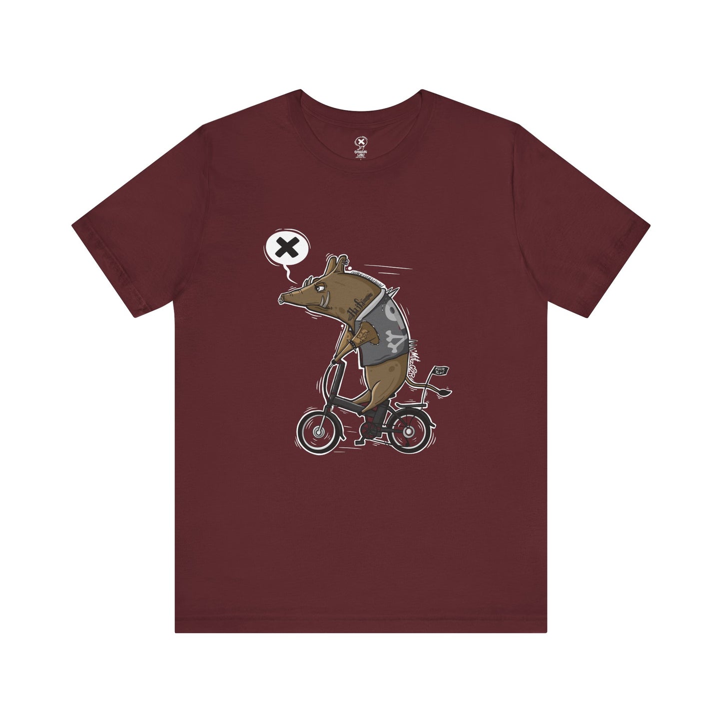 Punk Haifa Wild Boar | Unisex Shirt | Streetwear | Cartoon Graphic Tee | Funny Gift