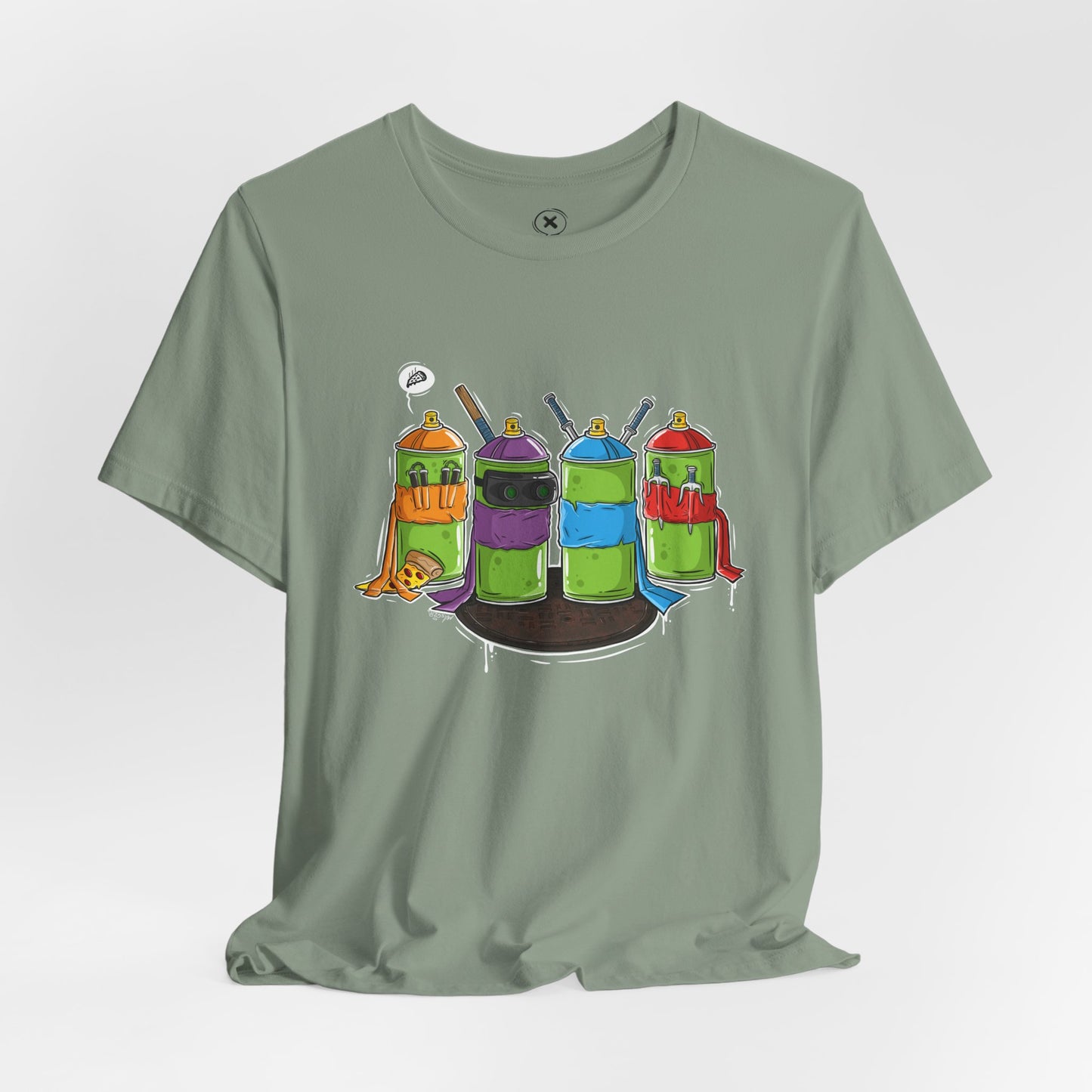 Short Sleeve Tee - Teenage Mutant Ninja Turtles Street Art Style