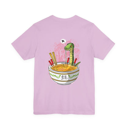 Ramen Snake | Unisex Shirt | Streetwear | Cartoon Graphic Tee | Funny Gift