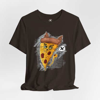 Pizza Cat | Funny Cat Shirt | Cartoon Pizza Tee | Streetwear Style | Gift for Friends