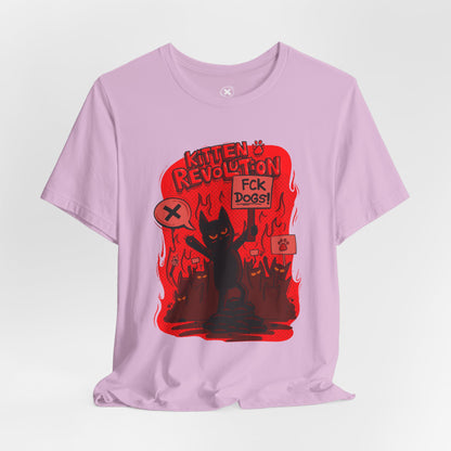 Kitten Revolution | Unisex Shirt | Streetwear | Cartoon Graphic Tee | Funny Gift
